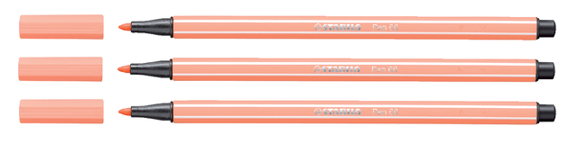 Feutre STABILO Pen 68/26 Medium abricot