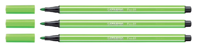 Feutre STABILO Pen 68/33 Medium vert clair