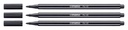 Feutre STABILO Pen 68/46 Medium noir