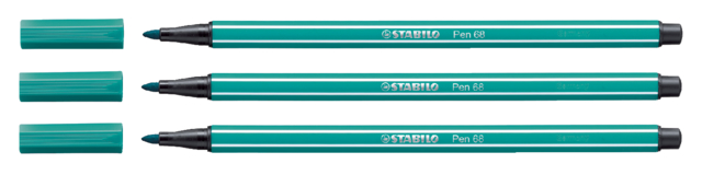 Feutre STABILO Pen 68/51 Medium turquoise