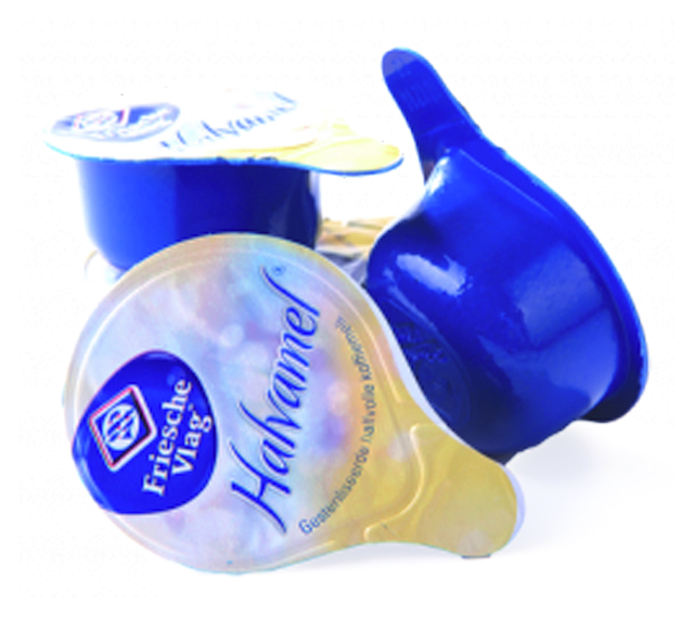 Koffiemelk Friesche vlag halvamel 7ml 10 cups