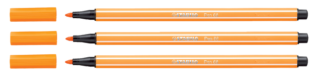 Feutre STABILO Pen 68/54 Medium orange