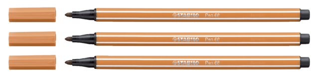 Feutre STABILO Pen 68/89 Medium ocre foncé