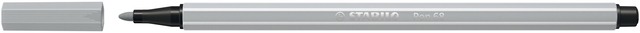 Viltstift STABILO Pen 68/94 medium lichtgrijs
