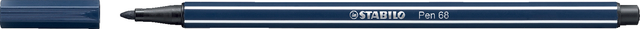Feutre STABILO Pen 68/98 Medium gris payne