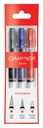 Pinceaux à réservoir Caran d’Ache Medium Large pointe feutre 3 pièces