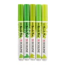 Feutre pinceau Talens Ecoline vert assorti 5 pièces