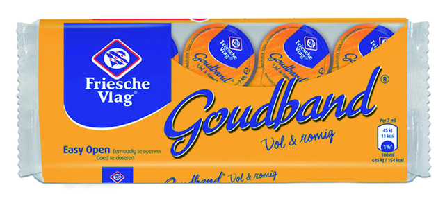 Koffiemelk Friesche Vlag goudband cups 10x7ml