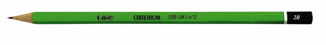 Crayon BIC Criterium 550 hexagonal 2B