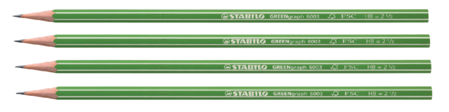 Potlood STABILO Greengraph 6003 HB