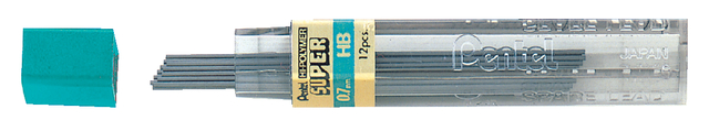 Mine Pentel HB 0,7mm noir tube 12 mines