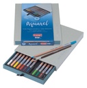 Crayon aquarelle Bruynzeel Design boîte luxeuse 12 couleurs