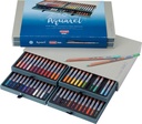 Kleurpotloden Bruynzeel Design met luxe bewaardoos aquarel ass 48st