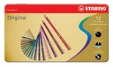 Crayon de couleur STABILO 8773 Original assorti boîte 12 pièces