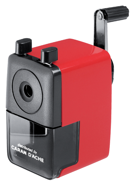 Taille-crayon Caran d’Ache plastique rouge