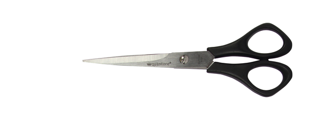 Ciseaux Quantore 160mm prise en plastique noir