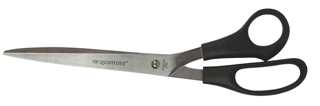 Ciseaux Quantore 250mm manche en plastique noir