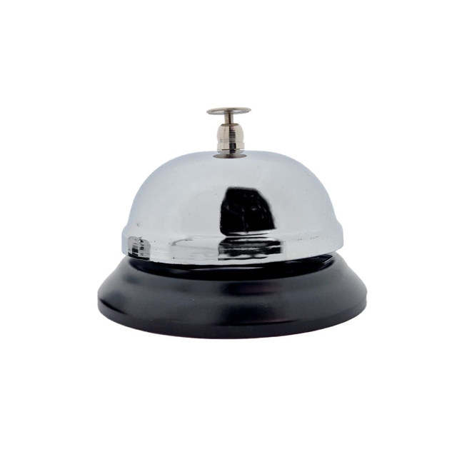 Sonnette de comptoir CombiCraft 85mm argent