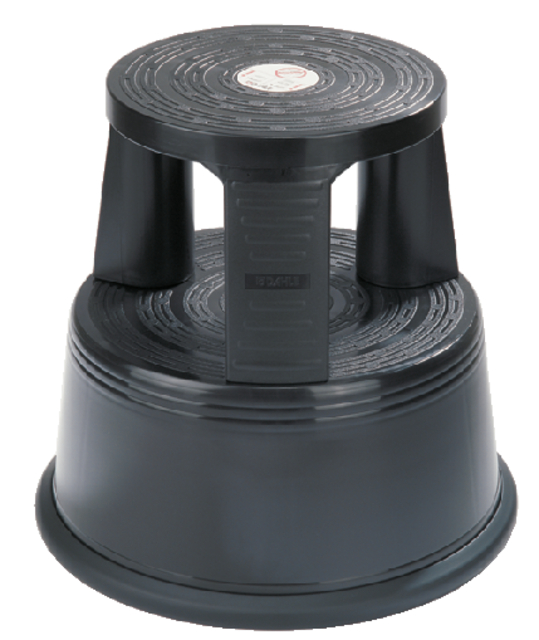 Opstapkruk Desq 420mm kunststof zwart