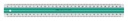 Liniaal Linex super S30 30cm transparant