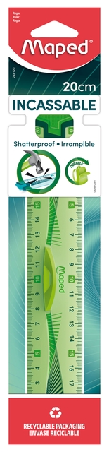Règle Maped Flex avec prise 20cm assorti