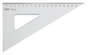 Driehoek Aristo 23620 200mm 30/60graden transparant