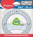 Rapporteur circulaire Maped Geometric 120mm