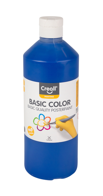 Gouache Creall Basic bleu foncé 500ml