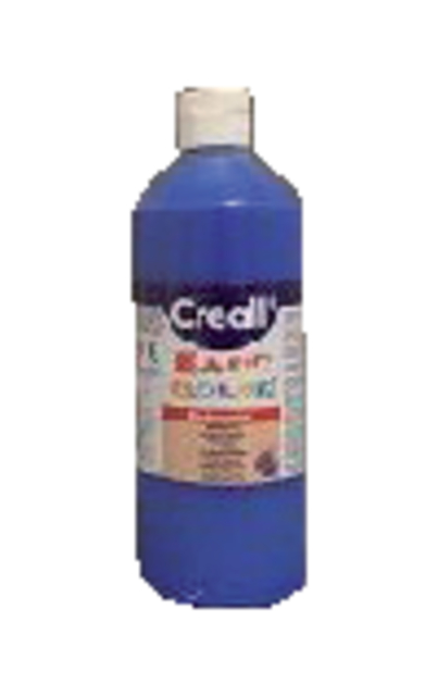 Plakkaatverf Creall basic donkerblauw 500ml