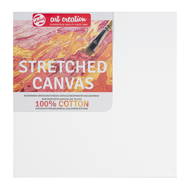 Canvasboard Talens Art Creation katoen 300x300mm wit