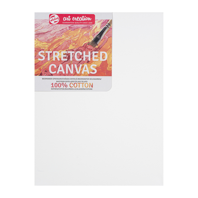 Toile canvas Talens Art Creation 300x400mm coton blanc