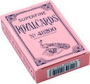 Jeu de cartes chiens plastifiées bleu ou rose