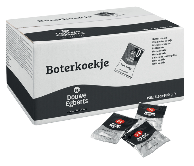 Biscuits au beurre Douwe Egberts 150 pièces