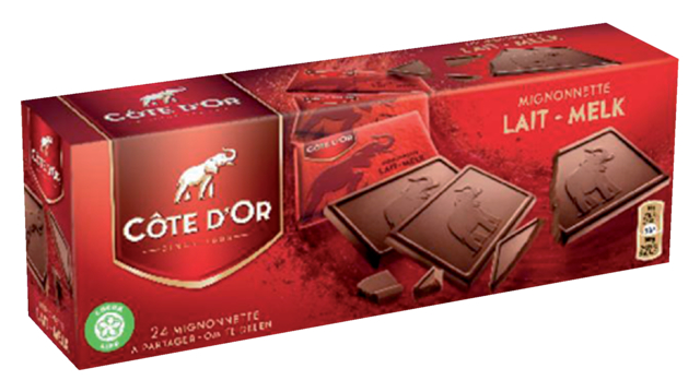 Chocolat Côte d’Or Mignonnette lait 21x 10g