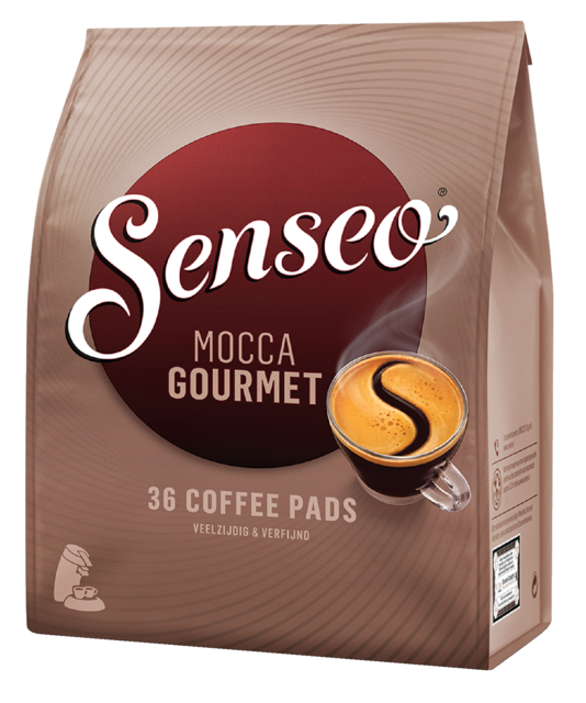 Koffiepads Douwe Egberts Senseo mocca gourmet 36 stuks