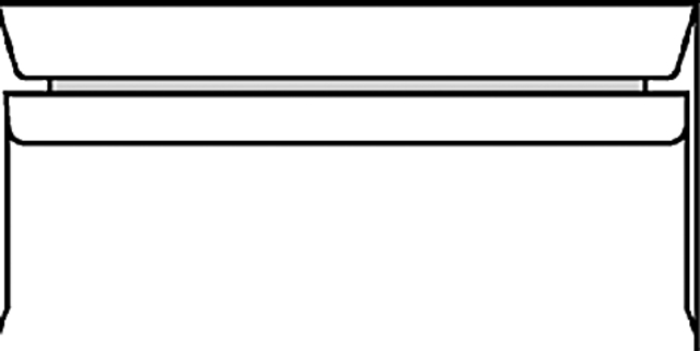 Envelop IEZZY bank C5/6 114x229mm zelfklevend strip wit 500 stuks