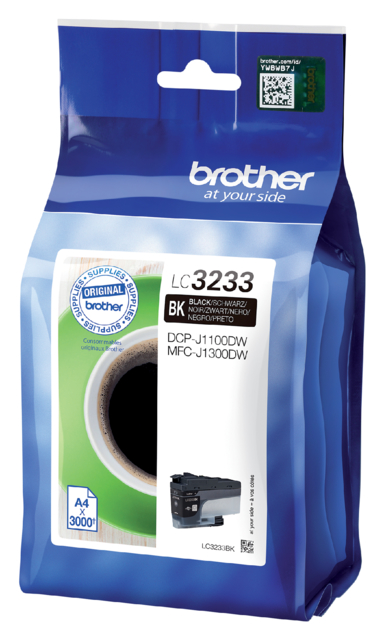 Cartouche d''encre Brother LC-3233BK noir