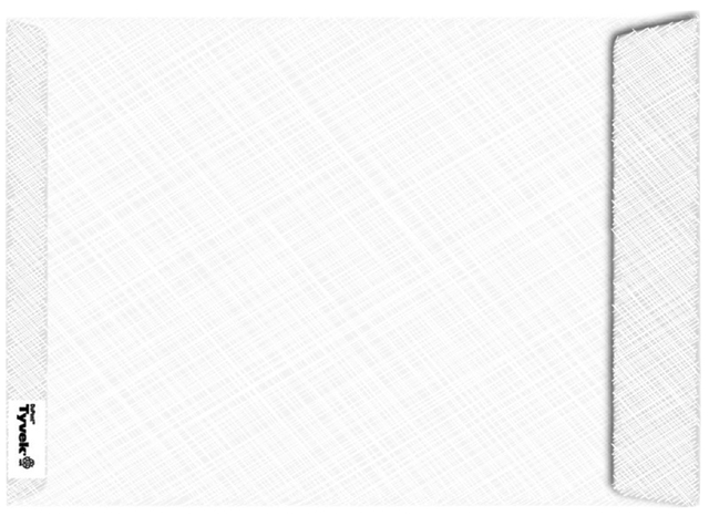 Enveloppe Tyvek EB4 262x371mm 54g blanc 100 pièces