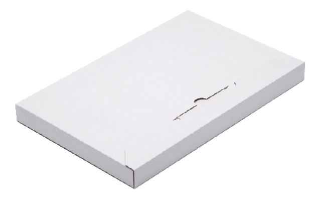 Boîte postale CleverPack A4 350x230x26mm carton blanc 5 pièces