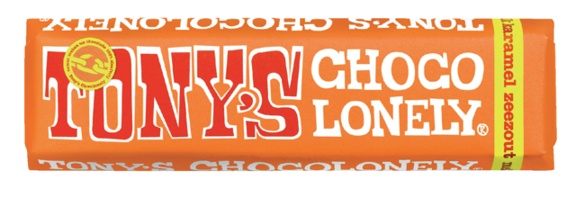 Barre chocolatée Tony's Chocolonely lait caramel au sel marin 47g