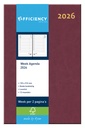 Agenda 2026 Ryam Efficiency Baladek 7dagen/2pagina's bordeaux