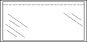 Paklijstenvelop CleverPack zelfklevend onbedrukt 230x110mm pak à 100st