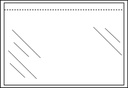 Paklijstenvelop CleverPack zelfklevend onbedrukt 230x155mm pak à 100st