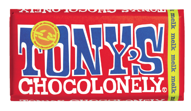 Chocolat Tony's Chocolonely lait tablette 180g