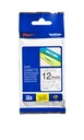 Ruban de lettrage Brother P-Touch TZe-M31 mat 12mm noir sur transparent