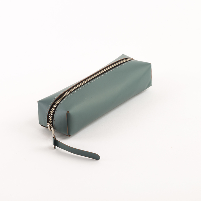 Etui leer medium Eucalyptus