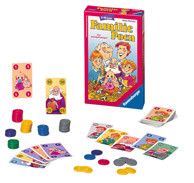 Jeu de cartes Famille Poen pocket