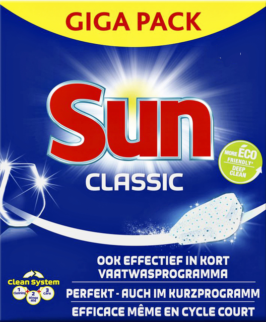 Vaatwastabletten Sun Professional Classic 188 stuks