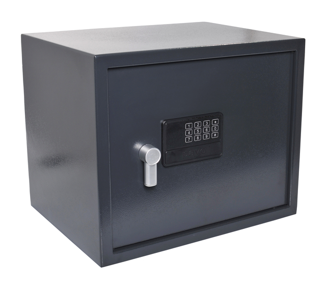 Coffre-fort Pavo 430x350x330mm ëlectronique gris foncé