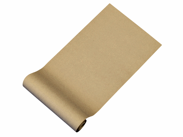 Afdekpapier zelfklevend 22,5cm x 50m bruin